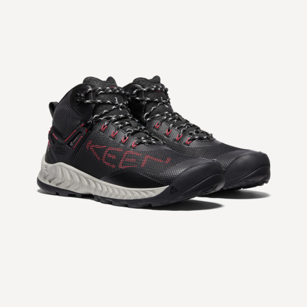Ботинки NXIS EVO MID WP (EU 43 USm 10 СМ 27; black/red carpet)